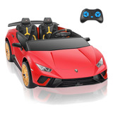 Lamborghini Carro Montable Para Niños 12v 10amp Control 