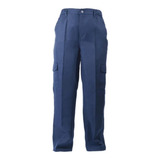 Pantalon Cargo Poplin Con Forro Polar Termofusionado