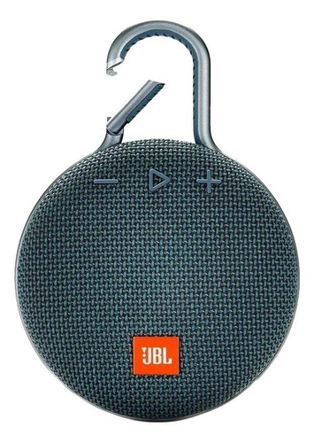 Bocina Jbl Clip 3 Portátil Con Bluetooth Waterproof  Blue 