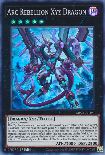 Arc Rebellion Xyz Dragon - Mp21-en191 - Super Rare