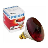 Lampada Infravermelho Medicinal Philips 150w 127v 4 Peças