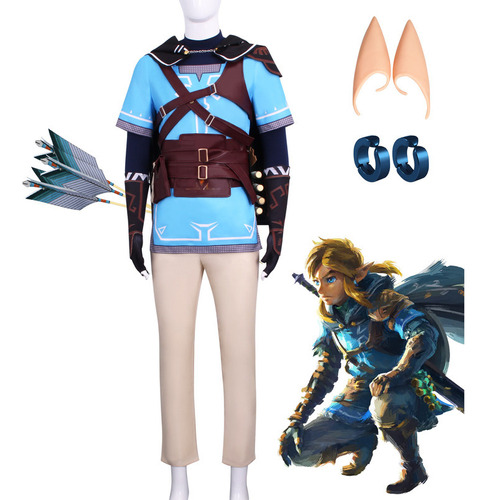 Set De Cosplay De Link Cos The Legend Of Zelda Kingdom Tears