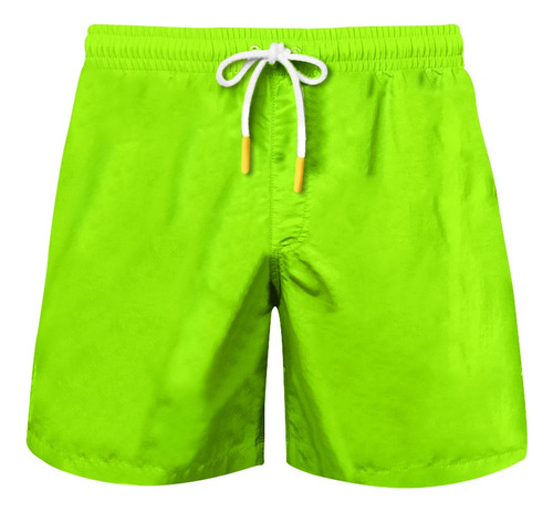 Shorts Liso Praia Masculino Tactel Casual Bermuda Sh-016