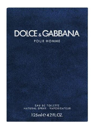 Perfume Dolce & Gabbana Pour Homme 125ml Original Lacrado