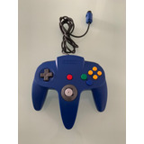 Controle Azul N64 Nintendo 64 Gradiente Original Usado 