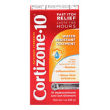 Cortizone-10, Pomada Antipicazon Resistente Al Agua, 1 Onza