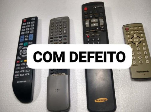 Controle Remoto Samsung Vcr/tv Bn59 Antigo - Com Defeito 