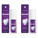 2×dientes Morada Para Blanquear Y Limpiar La Bocaamarremover