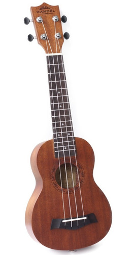 Ukelele Soprano Handel Hu60-21 Standar Caoba 4 + Estuche