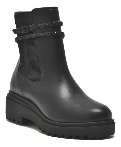 Bota Coturno Flatform Tratorada Feminina Via Marte - 009009