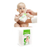 Cotonete Para Bebês Bellacotton Higiene 3 Pacotes C/50 Cada Cor Branco