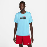 Remera Para Hombre Nike Dri-fit Miler D.y.e. Azul