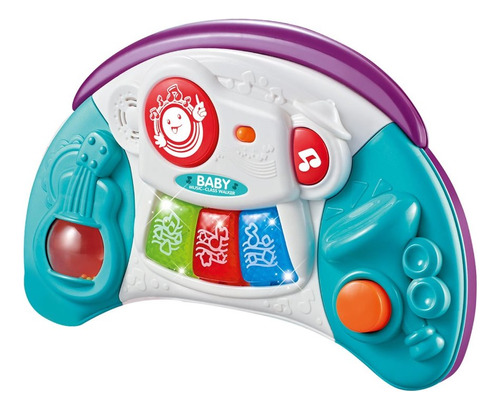 Cunero Piano Infantil Para Bebe Musical Luces Sonidos Didact