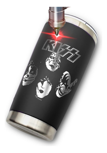 Termo Yite Negro 500 Ml Grupo Kiss