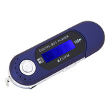 Reproductor Portátil De Música Mp3 Usb Con Pantalla Lcd Y Ra