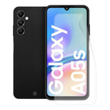 Kit Capa Silicon Veloz E Película Gel Hd Para Galaxy A05s