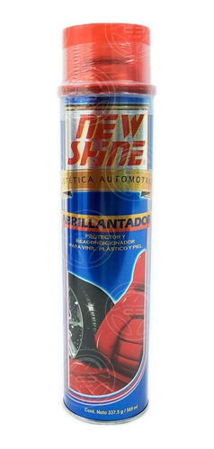 New Shine Abrillantador En Aerosol Jumbo Llantas Tablero