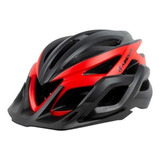 Capacete Ciclismo Absolute Wild Flash Preto/vermelho Tam M