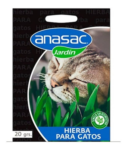 Semilla Hierba Para Gatos Anasac.