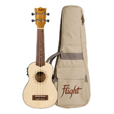 Flight, Ukelele Soprano Electroacustico De 4 Cuerdas (dus 32