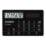 Calculadora Solar De Bolsillo/billetera Casio Sl-760lc