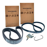 Kit Correas Poli-v Vw Fox Suran Gol Trend Voyage