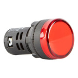 Ojo De Buey Led  12 Vca-cc 22mm - Color Rojo, Verde O Ambar