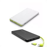 Carregador Portátil 10000mah Power Bank Bateria Externa. Cor Branco