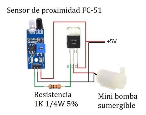 Dispenser Sanitizante Alcohol Con Sensor Ir Mini Bomba Kit
