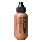 Base Liquida Mac Natural Radiance W4 Para Rostro Y Cuerpo, 50 Ml