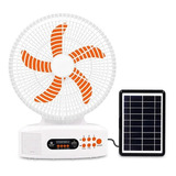 Ventilador Recargable Solar Bluetooth Fm Parlante Tyn-312bt