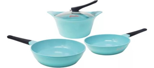 Batería De Cocina Kiiche Set De 4pz