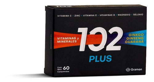 102 Años Suplemento Dietario Plus Antioxidante X 60 Comp