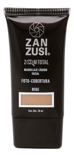 Base De Maquillaje Líquida Zan Zusi Maquillaje Líquido Tono Beige - 30ml