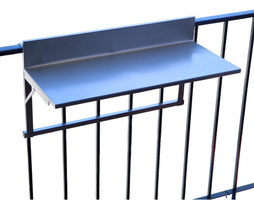 Mesa Barra Plegable Metálica P/ Balcon 80 X 40 Cm Rebatible