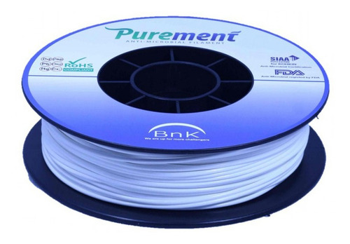 Filamento Purement Blanco Antibacterial Impresora 3d 1.75