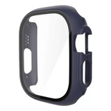 Case + Pantalla Cristal Templado Compatible Con Apple Watch