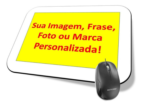 Mouse Pad Personalizado Sua Imagem, Frase, Foto Ou Marca 