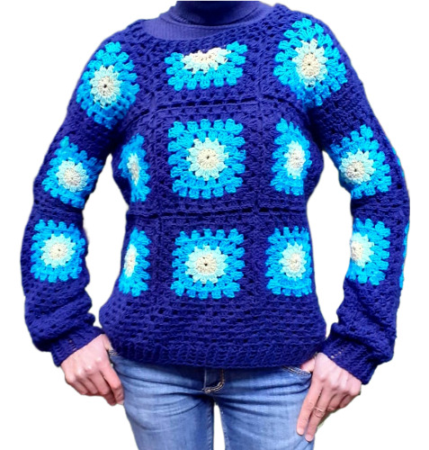 Tejidos Crochet Sweter Artesanal En Lana