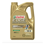 Aceite Castrol Edge 5w20 Extended Sintetico Garrafa 4.73lt