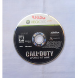 Call Of Duty World At War Xbox 360 Solo Disco Físico Usado