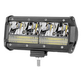 Barra De Aluminio Faros Led Auxiliares 7 12v-24v, 80w Moto