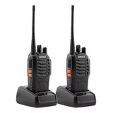 Pack 2 Radios Transmisor Baofeng 888s Frecuencia 400-407 Mhz