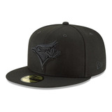 New Era Gorra Toronto Blue Jays Black Mlb 59fifty Cerrada