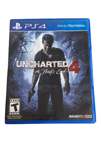 Videojuego Uncharted 4 Para Ps4 Usado Juego Playstation 4 