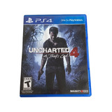 Videojuego Uncharted 4 Para Ps4 Usado Juego Playstation 4 