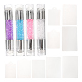 Sellos Para Uñas Diy Manicure Stamper, 4 Juegos