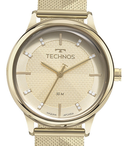 Relógio Technos Feminino Style Dourado - 2036mrj/1x