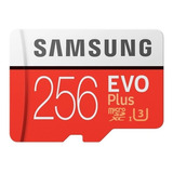 Tarjeta De Memoria Samsung Mb-mc256ga/eu  Evo Plus Con Adaptador Sd 256gb