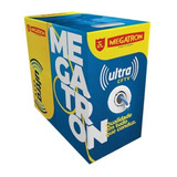 Caixa De Cabo Cftv Cat5 Certificado 300m Azul  Megatron 